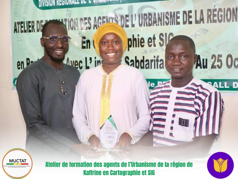 Cérémonie De Remerciement au Niveau du Ministère De L'Urbanisme de Kaffrine : Un Événement Marquant Pour L'Institut SABDARIFA