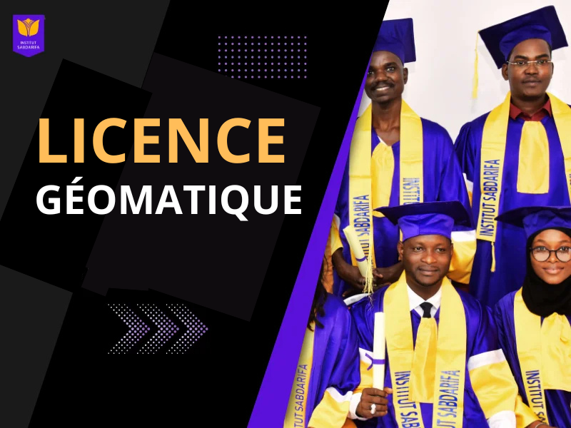 Licence en geomatique Institut SABDARIFA